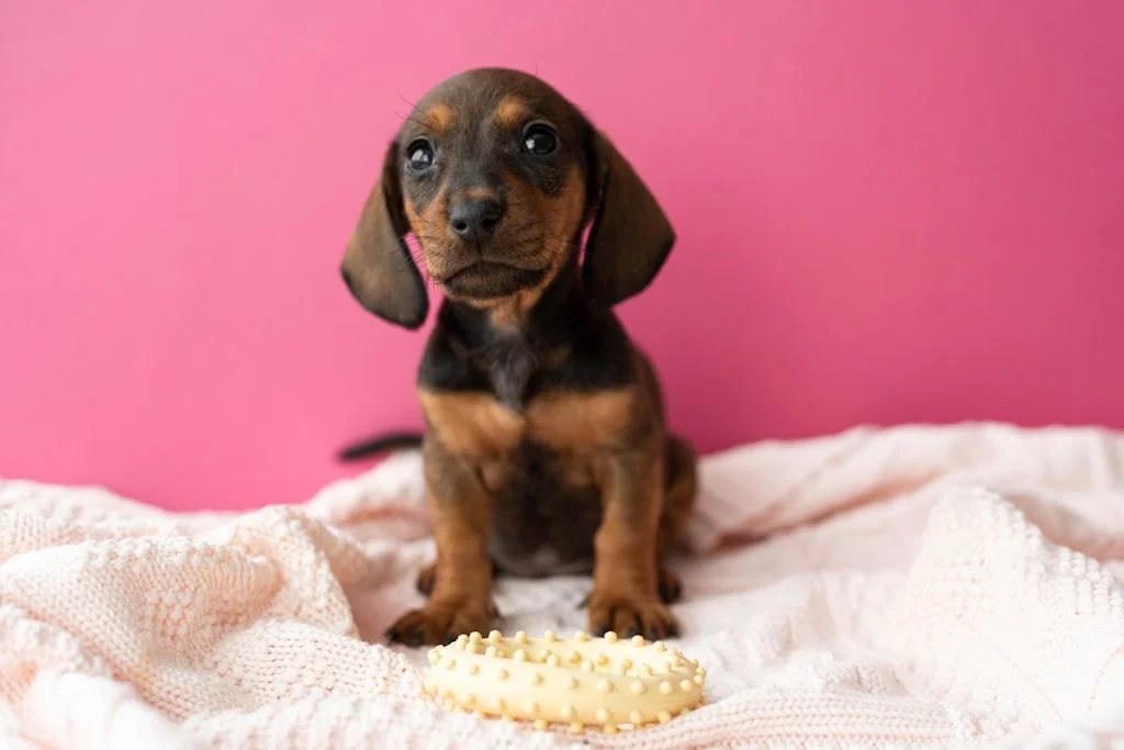 chiot teckel