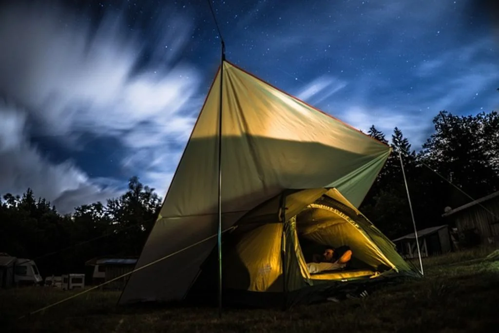 Camping avec son chien