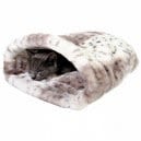 Un sac de couchage pour chat tout doux, tout chaud !
