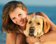 Les femmes se languissent de leur chien
