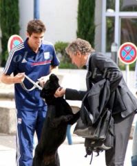 Yoann Gourcuff se blesse en promenant son labrador