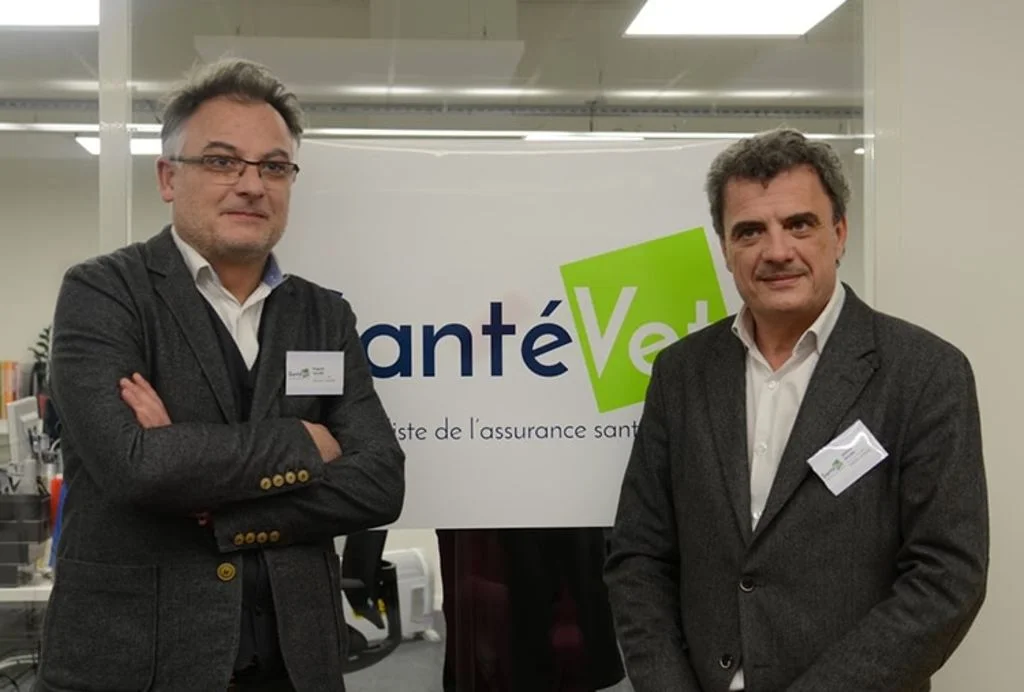 hugues salord et jerome salord santevet assurance sante animale