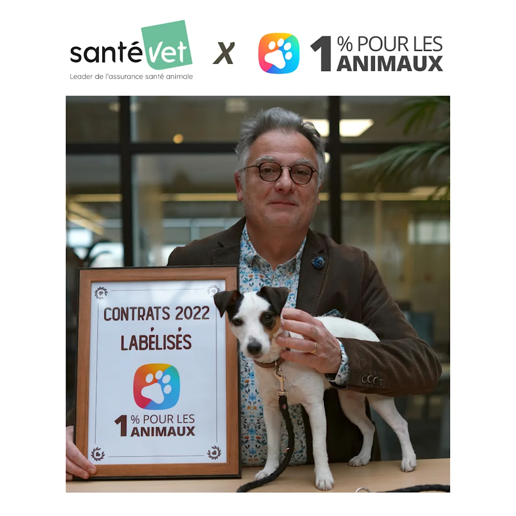 VF Santévet 1 pourcent pour les animaux