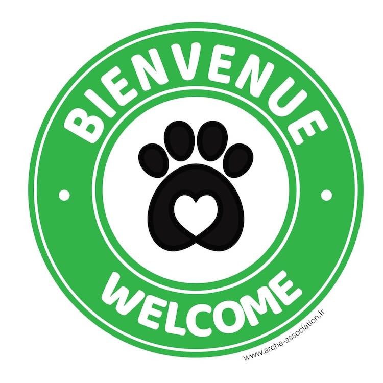 J’accueille, je colle ! : un sticker Pet-Friendly