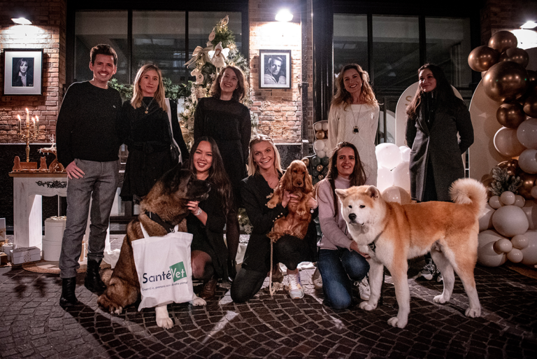 SantéVet célèbre Noël avec des influenceurs !