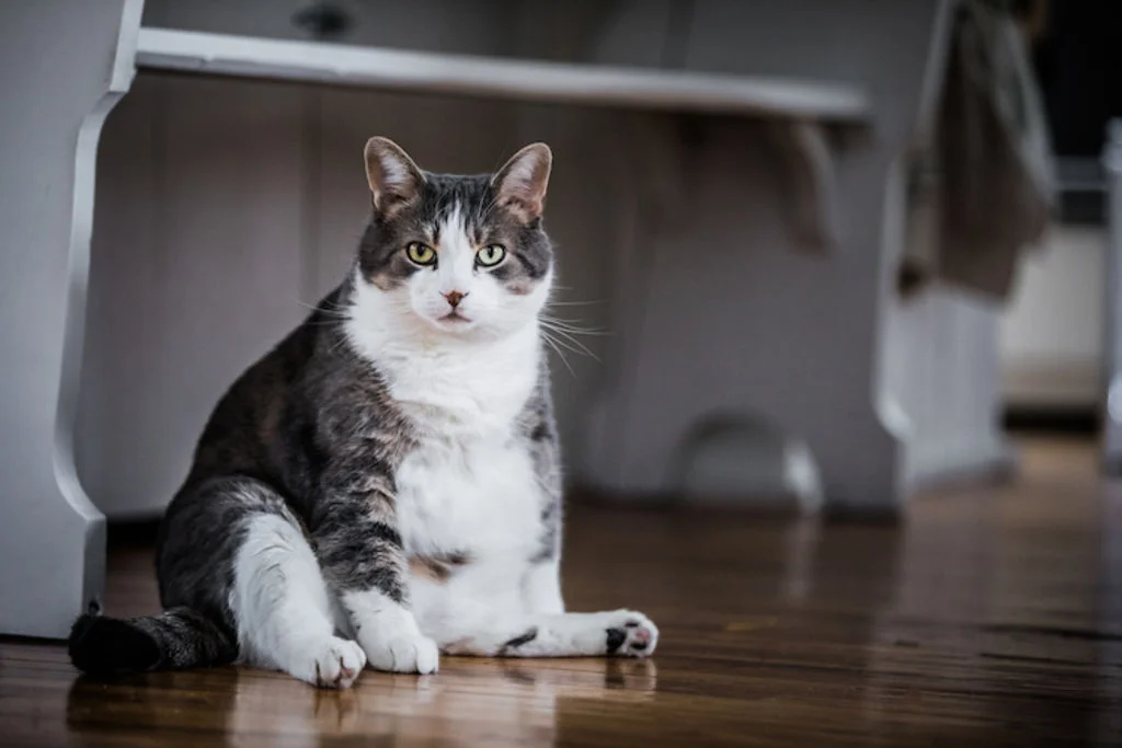 chat trop gros