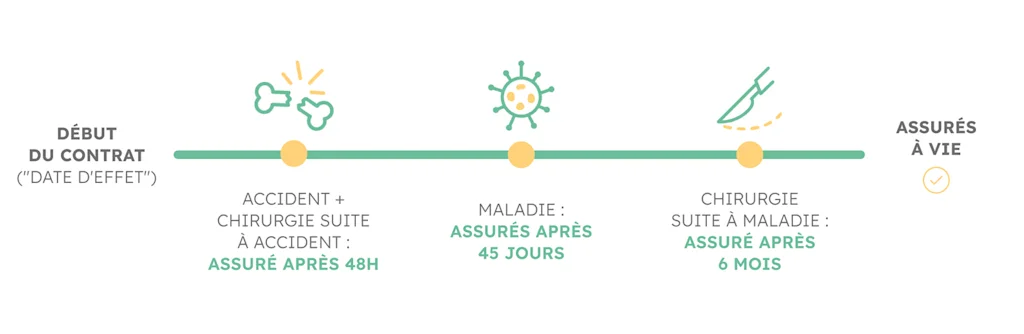 Delais de carence Santevet