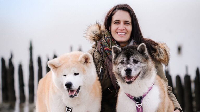 Zoom sur Yuki et Yume, les fidèles compagnons de Laetitia @akita_thereallife !