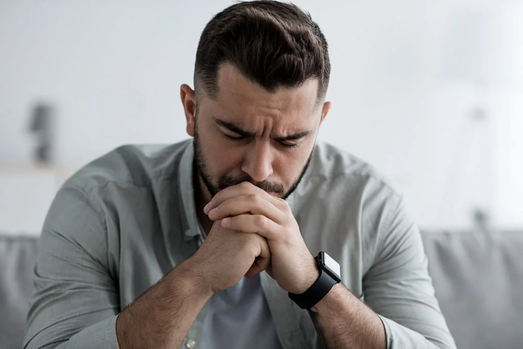 homme triste