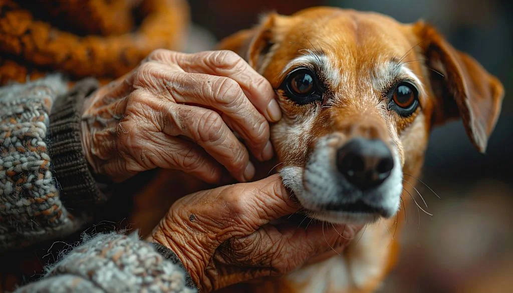 chien senior