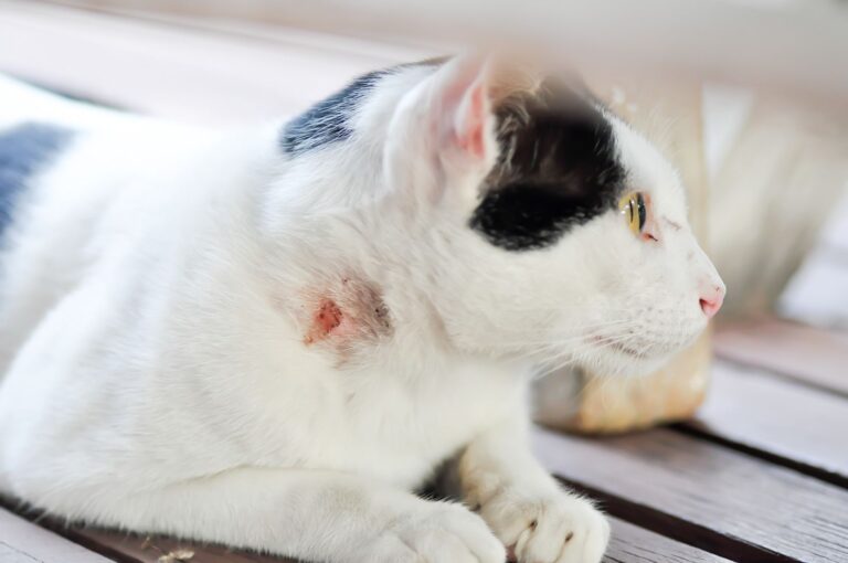 La prise en charge d&rsquo;un abcès chez le chat