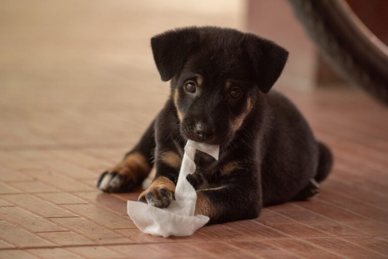 Diarrhée du chiot : quand s&rsquo;inquiéter ?